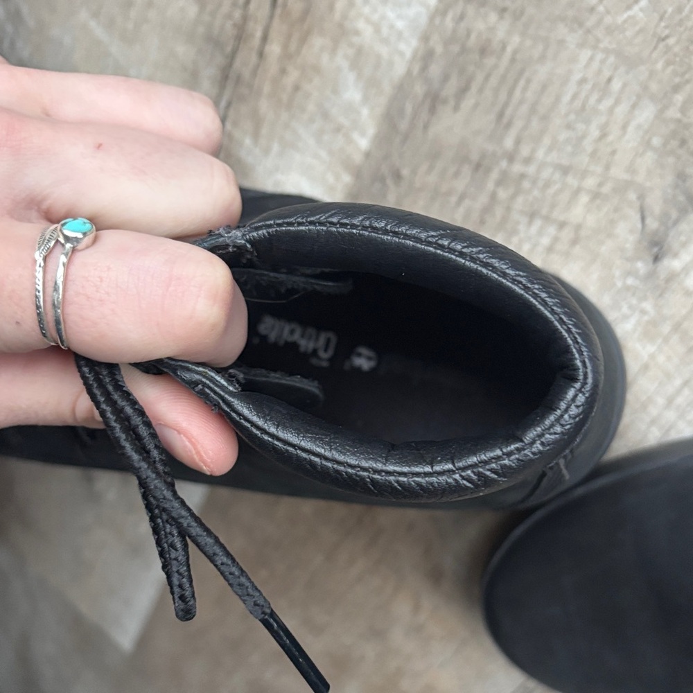 women’s Black High-Top timberland Sneakers - Picture 3 of 10